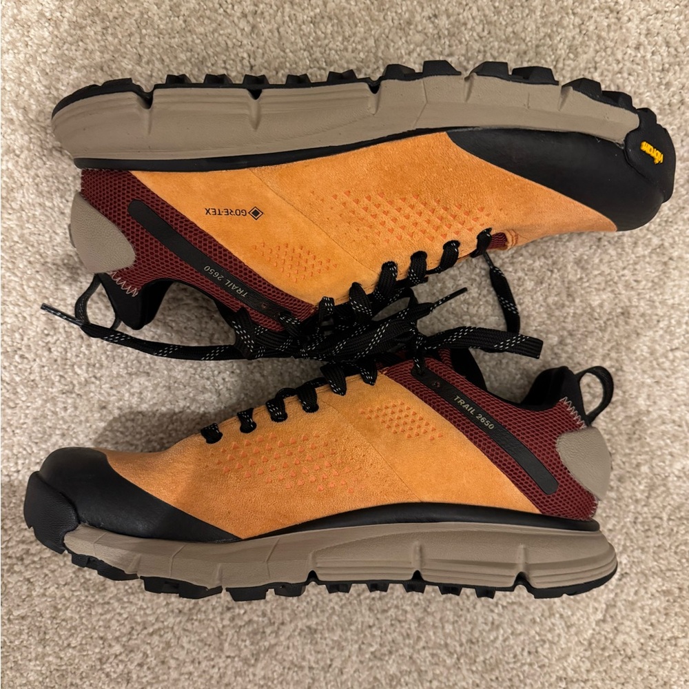 Danner Womens Trail 2650 3" Gore-Tex GTX Orange Hiking Shoes Size 8.5